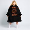 ZERO FOX GIVEN – LIMITED EDITION – KTM – BLACK V1 - OODIE BLANKET HOODIE