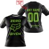 ZERO FOX GIVEN – LIMITED EDITION – MONSTER ENERGY – BLACK V1 - T-SHIRT