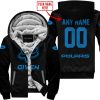 ZERO FOX GIVEN – LIMITED EDITION – POLARIS – BLACK V1- FLEECE ZIP HOODIE