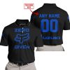 ZERO FOX GIVEN – LIMITED EDITION – SUZUKI – BLACK BLUE V1 - POLO SHIRT