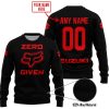 ZERO FOX GIVEN – LIMITED EDITION – SUZUKI – BLACK RED V1 - SWEATER UGLY