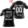 ZERO FOX GIVEN – LIMITED EDITION – TRIUMPH – BLACK V1 - T-SHIRT