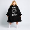 ZERO FOX GIVEN – LIMITED EDITION – TROY LEE DESIGNS – BLACK V1 - OODIE BLANKET HOODIE