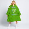 ZERO FOX GIVEN – LIMITED EDITION – KAWASAKI - OODIE BLANKET HOODIE