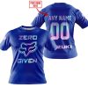 ZERO FOX GIVEN – LIMITED EDITION – SUZUKI – BLUE - T-SHIRT