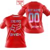 ZERO FOX GIVEN – LIMITED EDITION – SUZUKI – RED - T-SHIRT