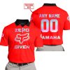 ZERO FOX GIVEN – LIMITED EDITION – YAMAHA – BLACK RED - POLO SHIRT