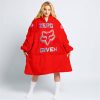 ZERO FOX GIVEN – LIMITED EDITION – YAMAHA – BLACK RED - OODIE BLANKET HOODIE