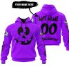 Halloween V4 – Custom Name – Colorado Avalanche – Purple