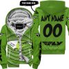 THE GRINCH – SIX FEET PEOPLE – FLY RACING - FLEECE ZIP HOODIE