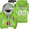 THE GRINCH V2 – MONSTER ENERGY - FLEECE ZIP HOODIE