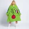 THE GRINCH V2 – YAMAHA – BLUE - OODIE BLANKET HOODIE