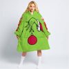 THE GRINCH V2 – YAMAHA – RED - OODIE BLANKET HOODIE