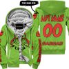 THE GRINCH – OH FUDGE – GAS GAS - FLEECE ZIP HOODIE