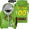 THE GRINCH – OH FUDGE – ROCKSTAR - FLEECE ZIP HOODIE