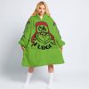 THE GRINCH – OH FUDGE – TROY LEE DESIGNS - OODIE BLANKET HOODIE