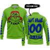 THE GRINCH – OH FUDGE – YAMAHA – BLUE - LONG SLEEVE POLO SHIRT