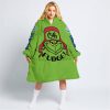 THE GRINCH – OH FUDGE – YAMAHA – BLUE - OODIE BLANKET HOODIE