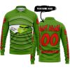 THE GRINCH – SIX FEET PEOPLE – GAS GAS - LONG SLEEVE POLO SHIRT