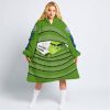THE GRINCH – SIX FEET PEOPLE – YAMAHA – BLUE - OODIE BLANKET HOODIE