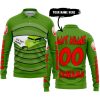 THE GRINCH – SIX FEET PEOPLE – YAMAHA – RED - LONG SLEEVE POLO SHIRT