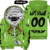 THE GRINCH – OH FUDGE – FLY RACING - FLEECE ZIP HOODIE