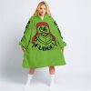 THE GRINCH – OH FUDGE – HUSQVARNA - OODIE BLANKET HOODIE