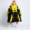 PREMIUM MX – JUST FNKN SEND IT – ROCKSTAR – YELLOW - OODIE BLANKET HOODIE