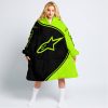 3D ALL OVER PRINTED – LIMITED EDITION – ALPINESTARS - NEON - OODIE BLANKET HOODIE
