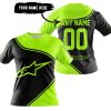 3D ALL OVER PRINTED – LIMITED EDITION – ALPINESTARS - NEON - T-SHIRT