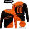 3D ALL OVER PRINTED – LIMITED EDITION – ALPINESTARS - ORANGE - SWEATER UGLY