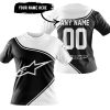3D ALL OVER PRINTED – LIMITED EDITION – ALPINESTARS - WHITE - T-SHIRT