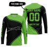 3D ALL OVER PRINTED – LIMITED EDITION – ARCTIC-CAT – GREEN - JERSEY