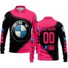 3D ALL OVER PRINTED – LIMITED EDITION – BMW - LONG SLEEVE POLO SHIRT