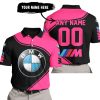 3D ALL OVER PRINTED – LIMITED EDITION – BMW - POLO SHIRT