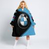 3D ALL OVER PRINTED – LIMITED EDITION – BMW – BLUE - OODIE BLANKET HOODIE