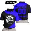3D ALL OVER PRINTED – LIMITED EDITION – CAN AM – BLUE - POLO SHIRT