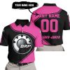 3D ALL OVER PRINTED – LIMITED EDITION – CAN AM – PINK 1 - POLO SHIRT