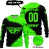 3D ALL OVER PRINTED – LIMITED EDITION – FLY RACING – GREEN - SWEATER UGLY