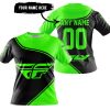 3D ALL OVER PRINTED – LIMITED EDITION – FLY RACING – GREEN - T-SHIRT