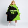 3D ALL OVER PRINTED – LIMITED EDITION – FLY RACING – GREEN 1 - OODIE BLANKET HOODIE