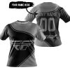 3D ALL OVER PRINTED – LIMITED EDITION – FLY RACING – GREY - T-SHIRT
