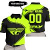 3D ALL OVER PRINTED – LIMITED EDITION – FLY RACING – NEON - POLO SHIRT