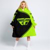 3D ALL OVER PRINTED – LIMITED EDITION – FLY RACING – NEON - OODIE BLANKET HOODIE