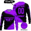3D ALL OVER PRINTED – LIMITED EDITION – FLY RACING – PURPLE - SWEATER UGLY