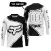 3D ALL OVER PRINTED – LIMITED EDITION – FOX RACING - BLACK - JERSEY