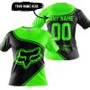 3D ALL OVER PRINTED – LIMITED EDITION – FOX RACING - GREEN - T-SHIRT