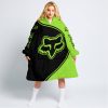 3D ALL OVER PRINTED – LIMITED EDITION – FOX RACING - GREEN 1 - OODIE BLANKET HOODIE
