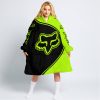 3D ALL OVER PRINTED – LIMITED EDITION – FOX RACING - NEON - OODIE BLANKET HOODIE