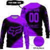 3D ALL OVER PRINTED – LIMITED EDITION – FOX RACING - PURPLE - SWEATER UGLY